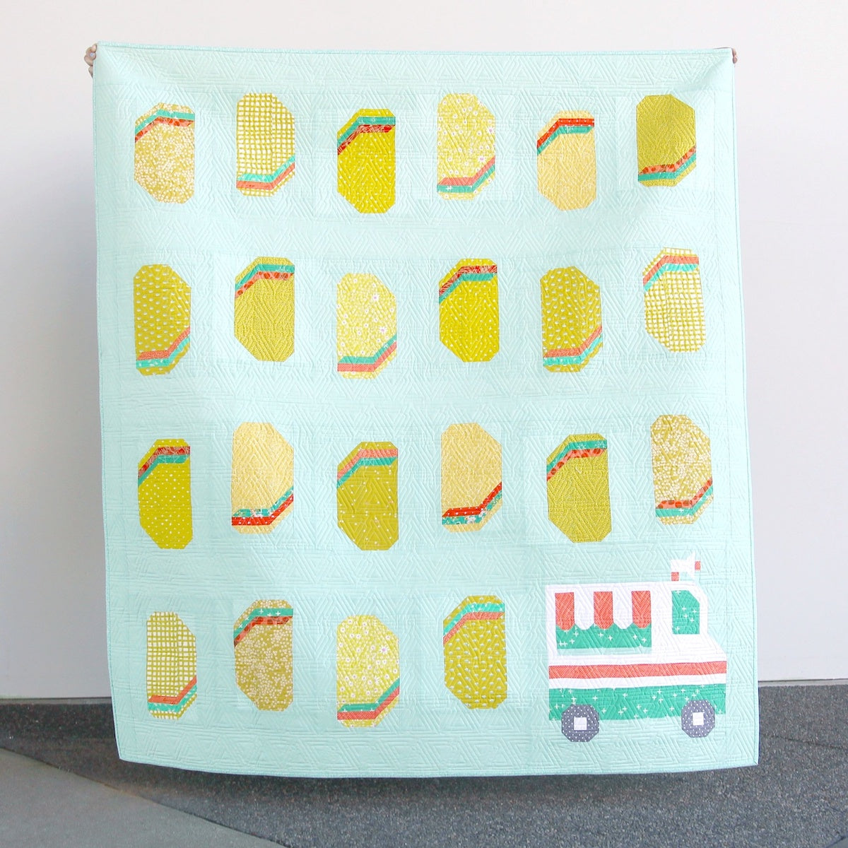 Taco Truck Quilt Pattern by Pen and Paper Patterns