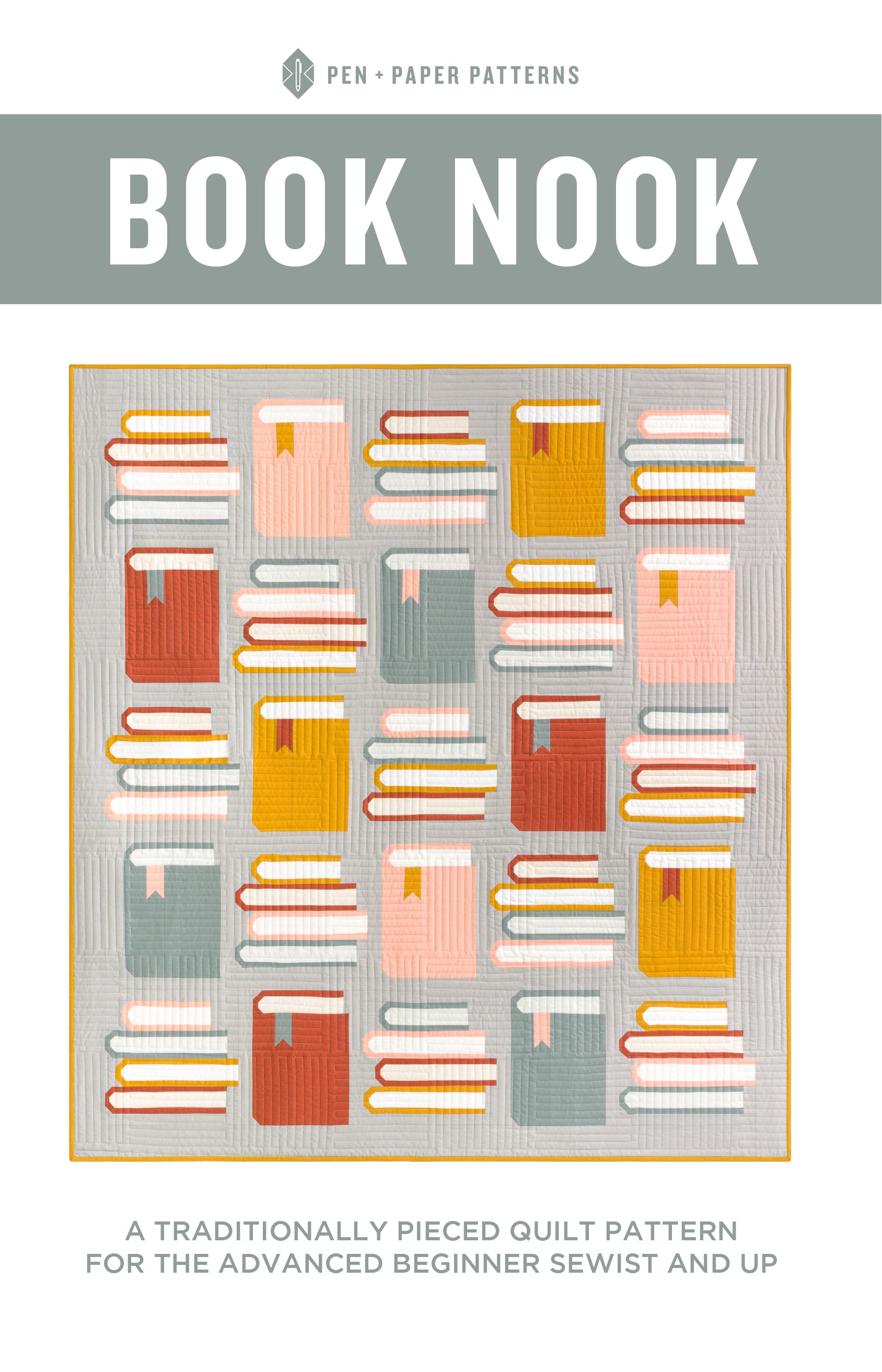 Booknet Pattern Book Nook Quilt Pattern – Sewfinity