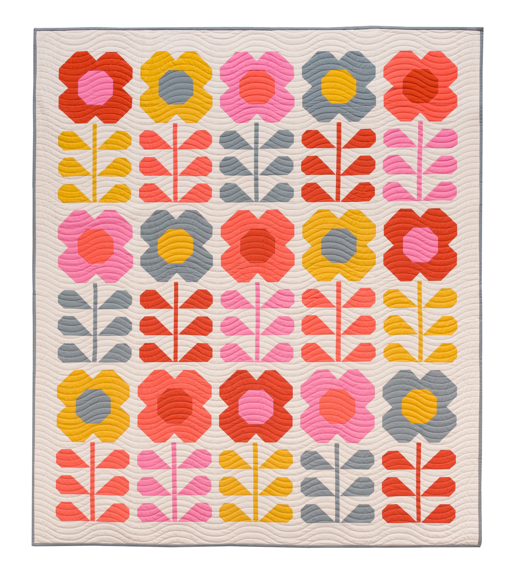Hello Spring Quilt by Pen and Paper Patterns
