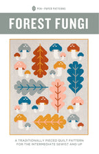 Forest Fungi Quilt Pattern by Pen and Paper Patterns
