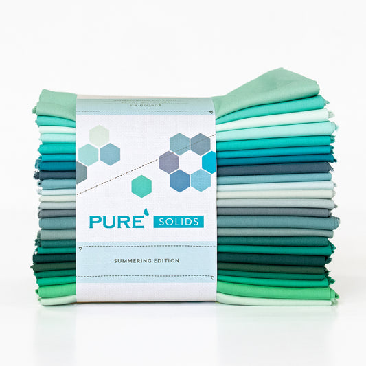 Pure Solids Fat Quarter Bundle - Summering - Art Gallery Fabrics