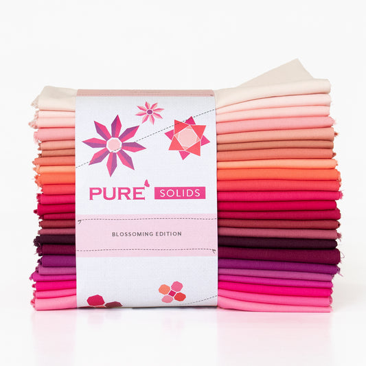 Pure Solids Fat Quarter Bundle - Blossoming - Art Gallery Fabrics