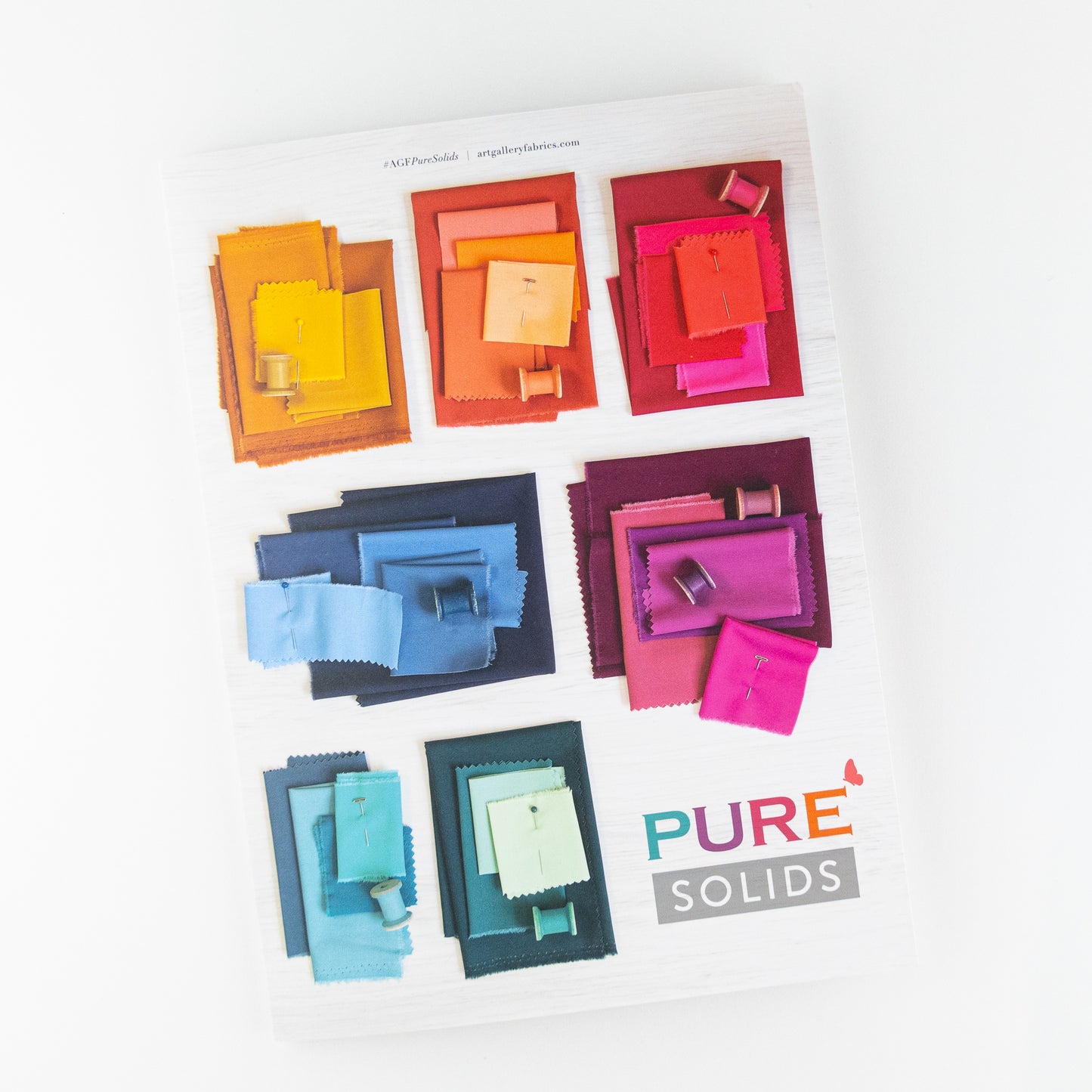Pure Solids Color Card - 162 Colors - Sewfinity.com