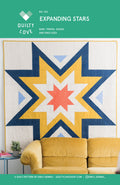 Expanding Stars Quilt Pattern by Quilty Love