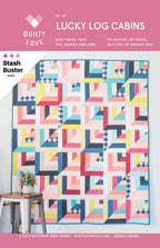Lucky Log Cabins Quilt Pattern by Quilty Love