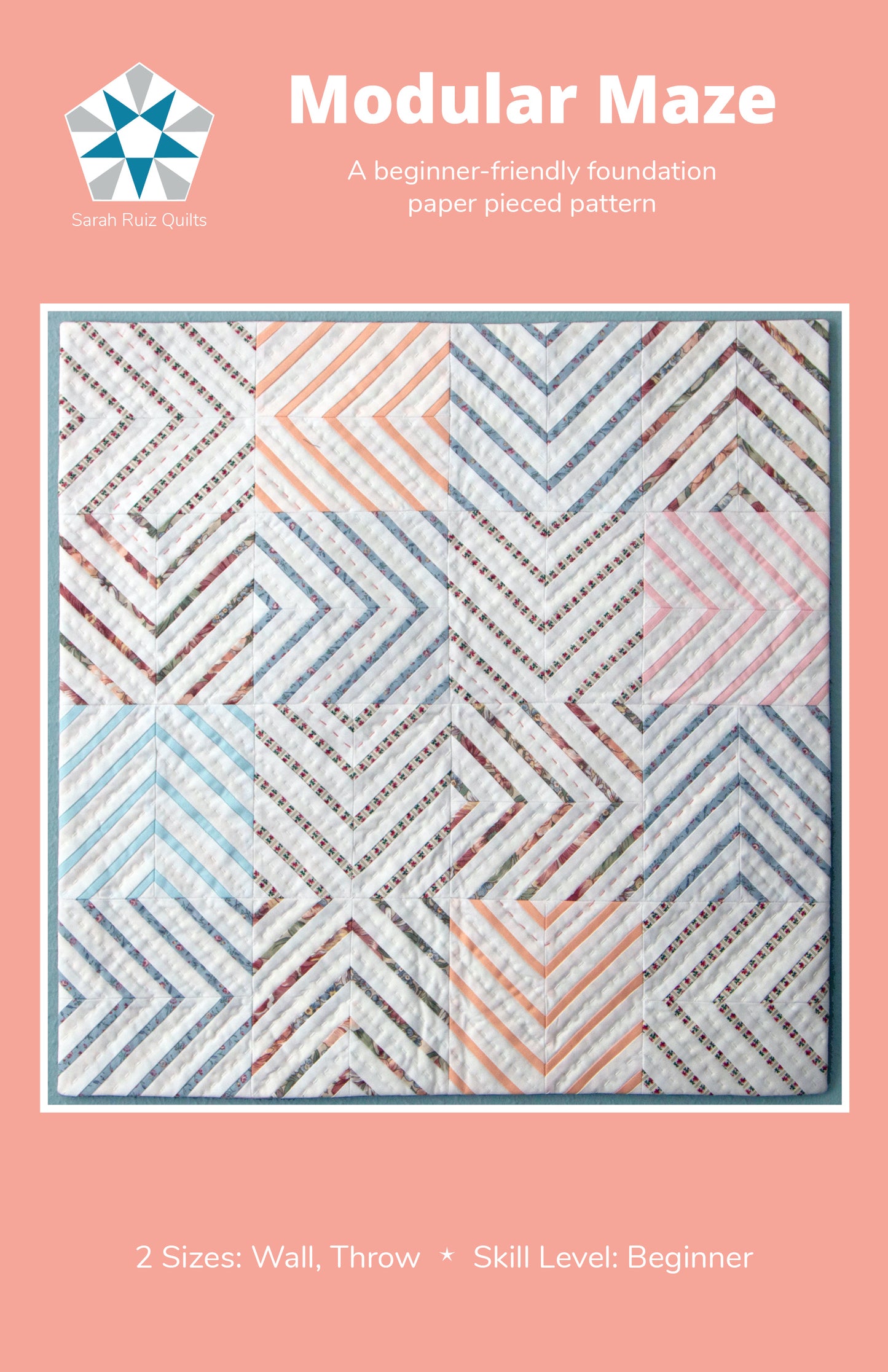 Modular Maze Quilt Pattern