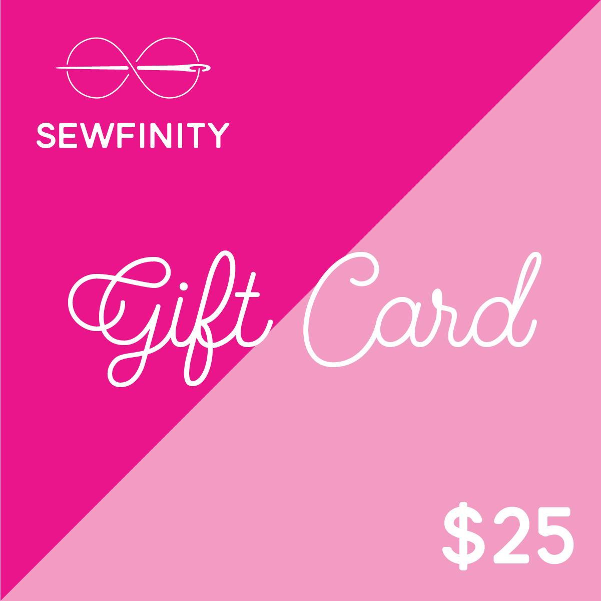 Sewfinity $25 Gift Card