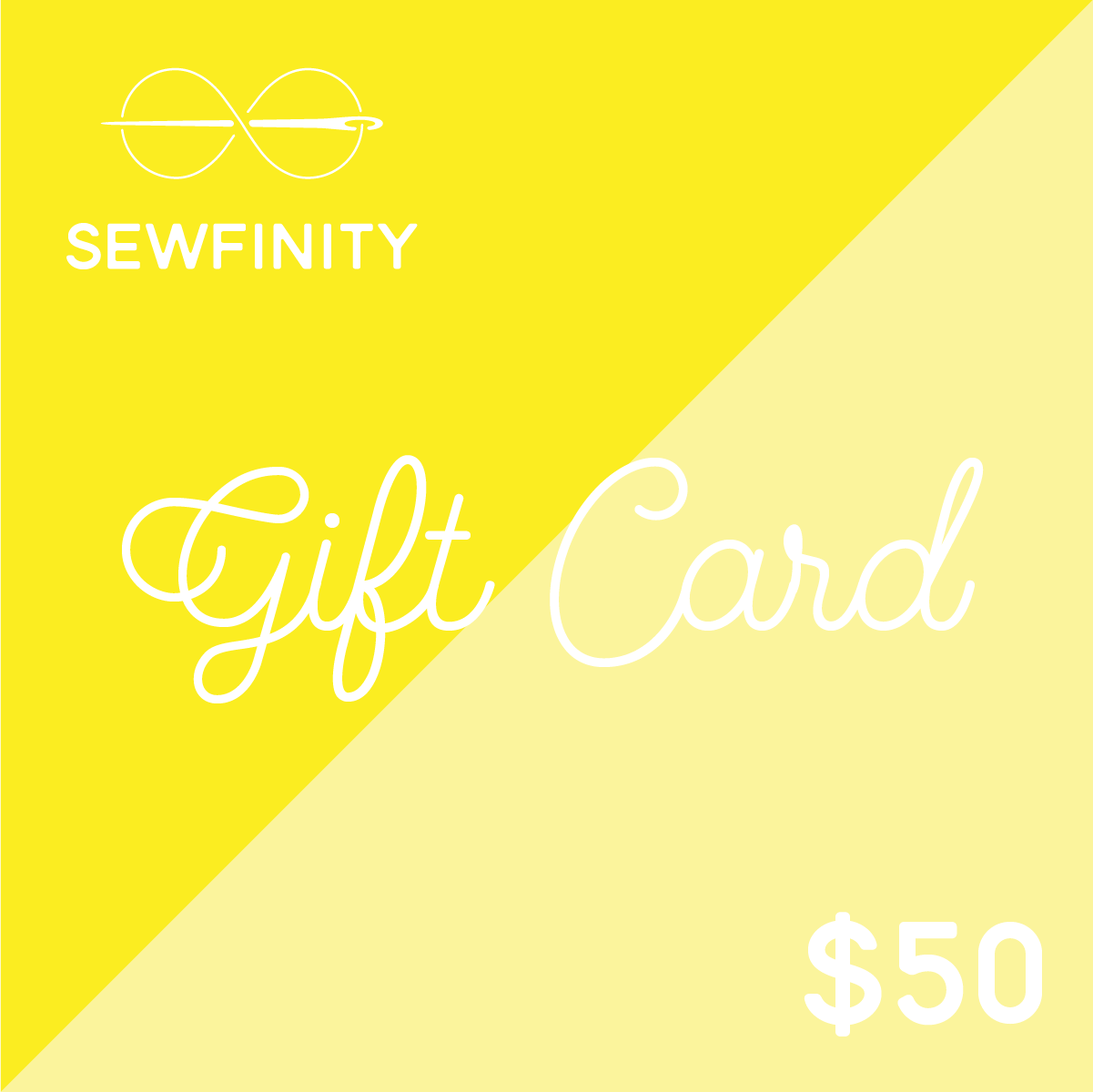 Sewfinity $50 Gift Card