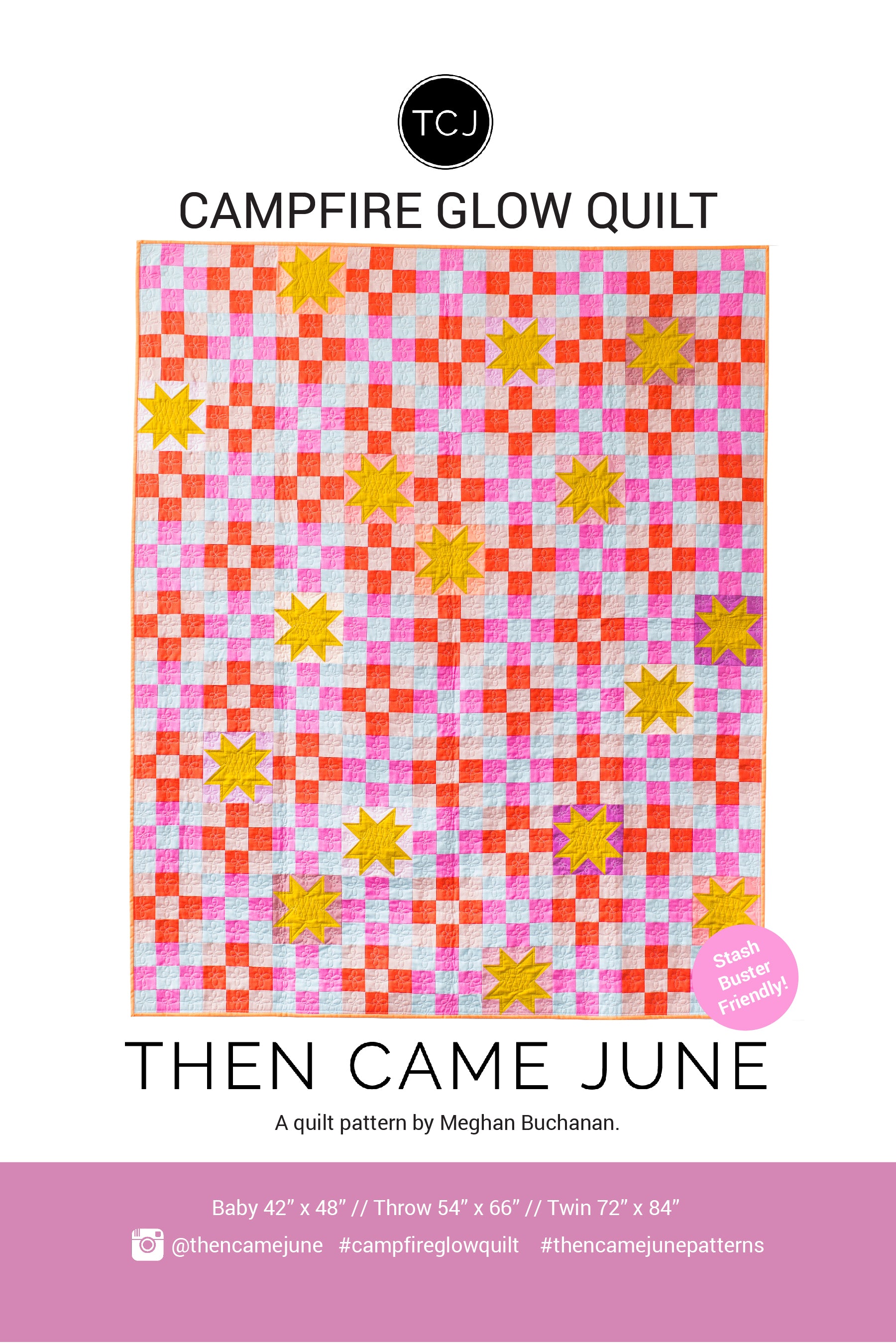 Campfire Glow Quilt Pattern by Then Came June