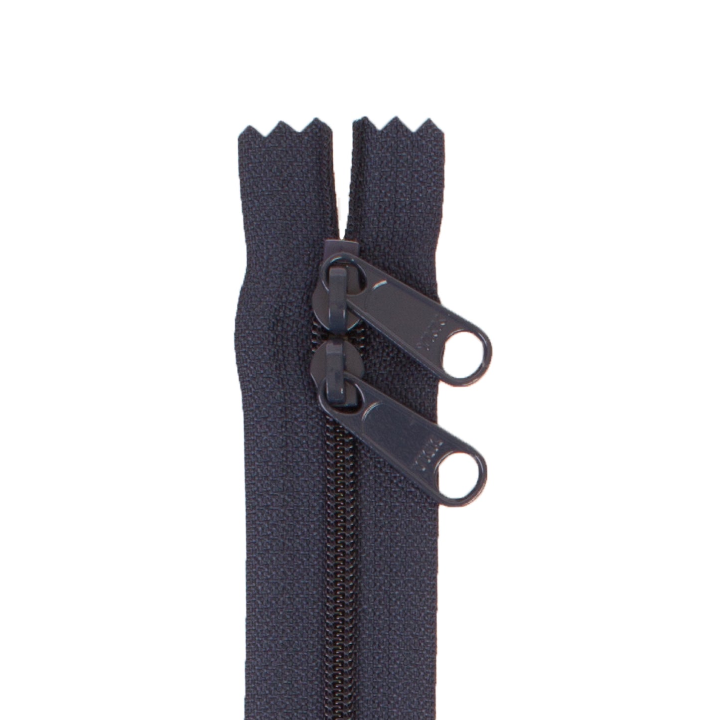 Handbag Zipper - Double Slide - 40in - Navy