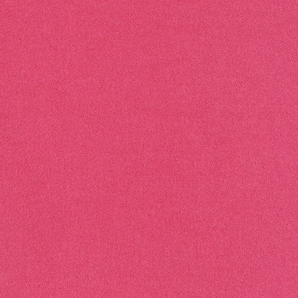Flannel Solid - Hot Pink