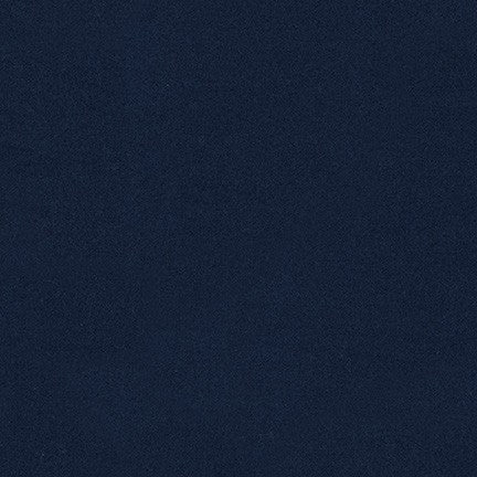 Flannel Solid - Navy