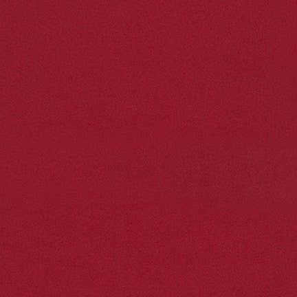 Flannel Solid - Scarlet