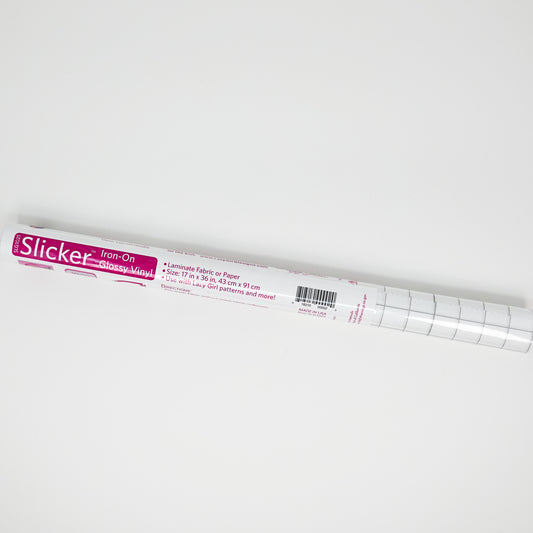 Slicker Iron-On Glossy Vinyl - 17 in x 36 in